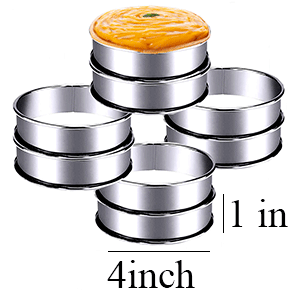 baking rings stainless steel