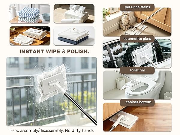 SNAP GRIP MINI MOP