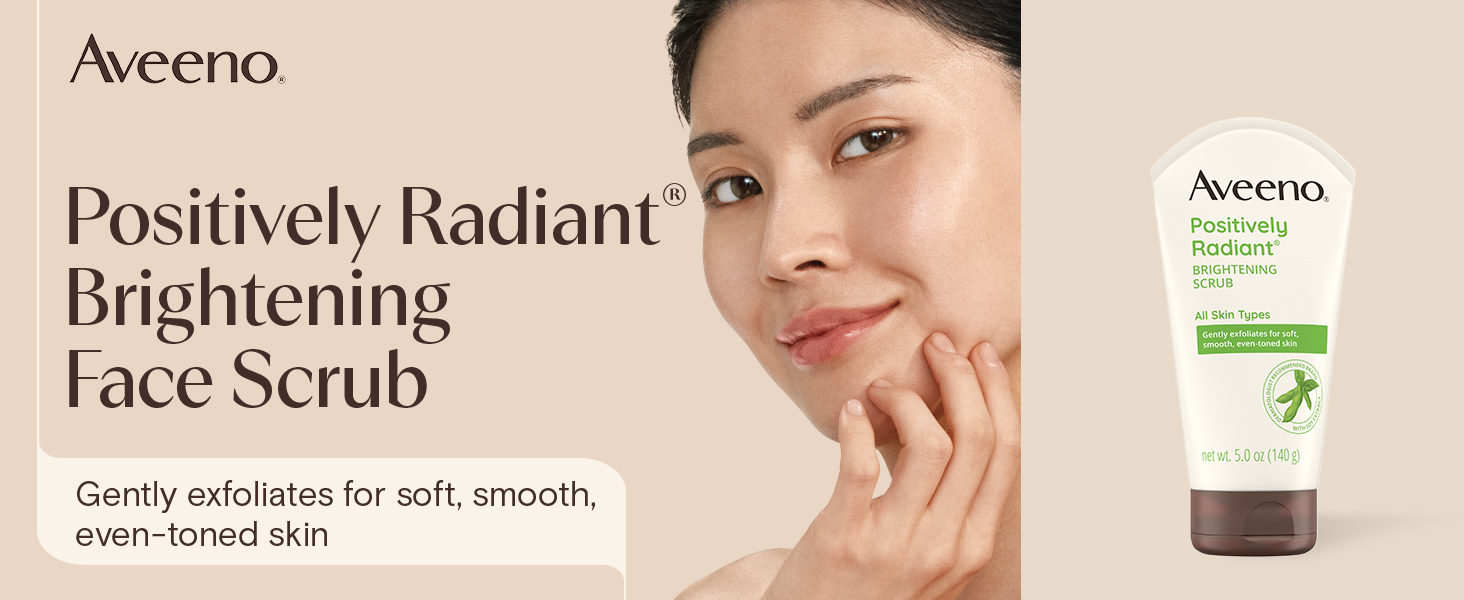 aveeno brightening skin routine