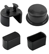 PLALEI 4PCS Tailgate Hinge Insert Kit, Tailgate Bushing Insert Kits for Left and Right Bed and Do...