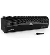 Vornado TRANSOM Window Fan with 4 Speeds, Remote Control, Reversible Exhaust Mode, Weather Resist...