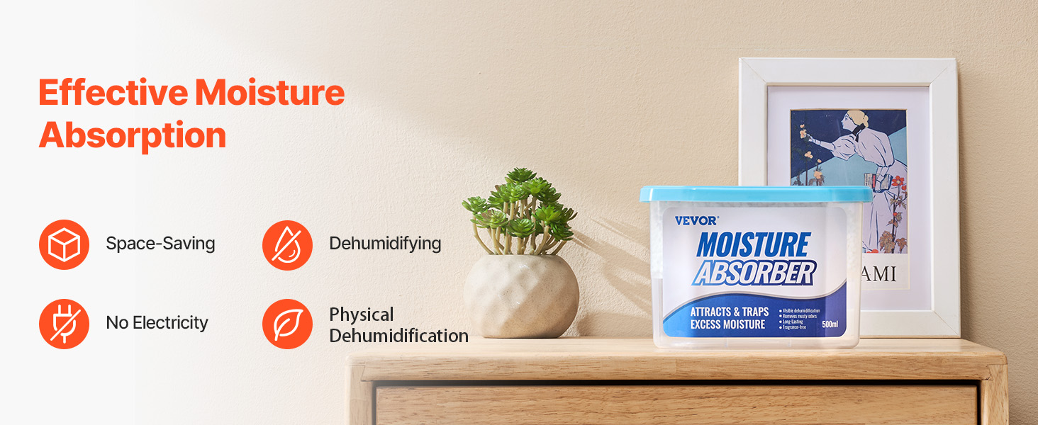 moisture absorber bucket