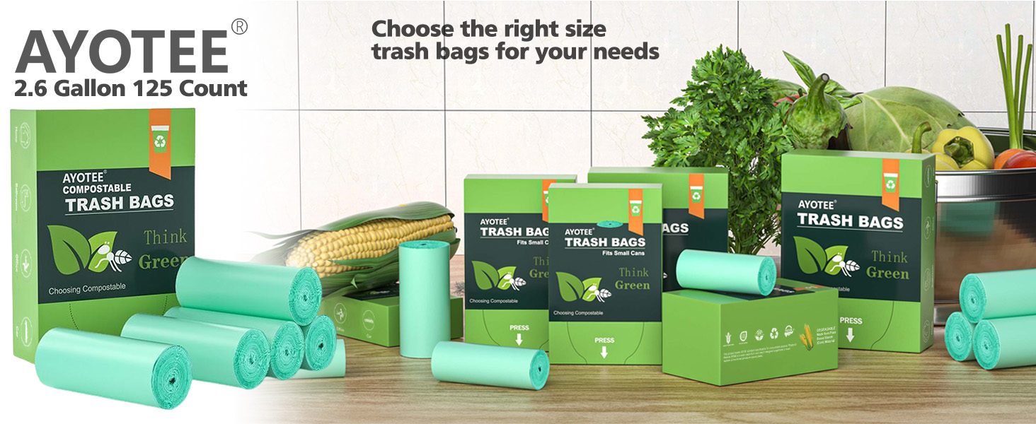 3 gallon trash bags