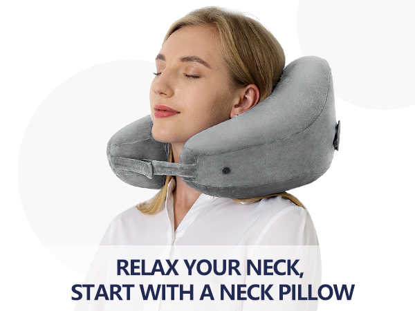 What scenarios is the neck pillow suitable for? This pillow is not only for airplane travel camping