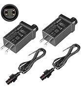 GXILEE Class 2 Power Supply 12v 1A Outdoor Low Voltage Transformer for 12v String Light and Yard ...