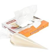 GEMLON Disposable Piping Bags – 16 Inch Large Clear Pastry Bags (100PCS) for Cake & Cookie Decora...