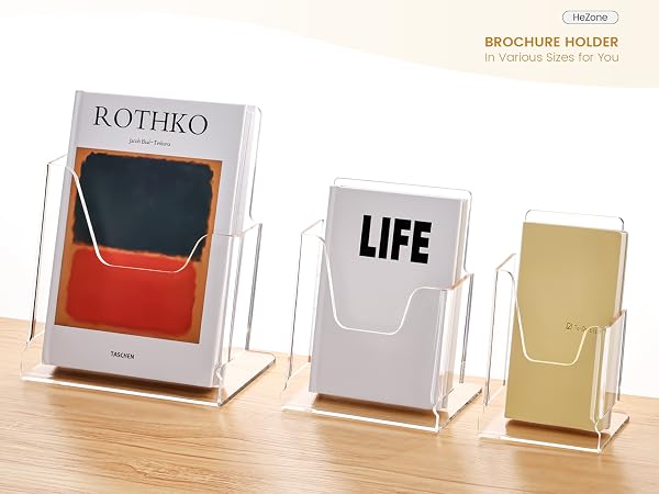 brochure holder