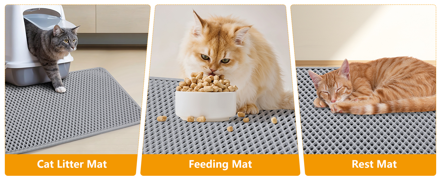 Double Layer Cat Litter Mat