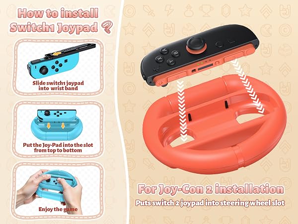 mario kart world racing wheel