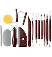 LINPHCEY 14-Piece Clay Sculpting Tools Set Perfect for Polymer Air Dry Modeling Clay Beginners & ...