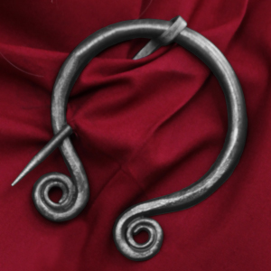 Medieval Cloak Pin Construction