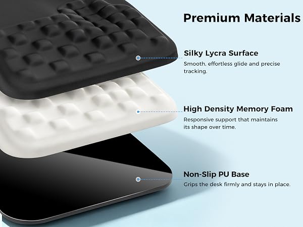 memory foam mouse pad