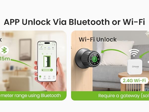 keyless entry door lock