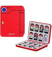 JINGDU Switch Game Case Holder for Switch Game Card, The Slim Switch Game Storage Case with 16 Ga...