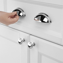 Polished Chrome Cabinet Handle Pull