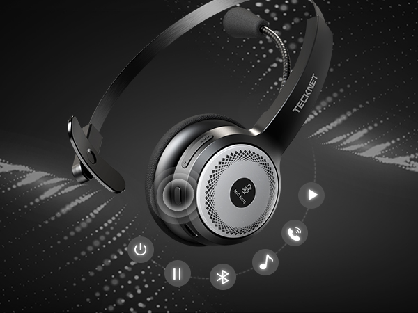 headset with microphone for pc