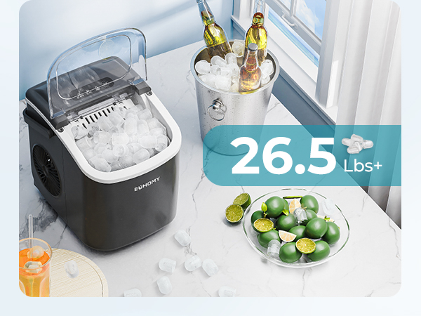 EUHOMY Countertop Ice Maker