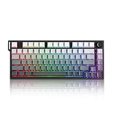 YUNZII RT75 PRO Wireless Gaming Keyboard,Hall Effect Mechanical Rapid Trigger Magnetic Keyboard B...