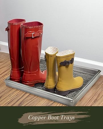 boot tray shoe trays entry way mud room dirt dog bowl tray