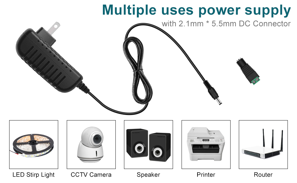 12 volt power supply