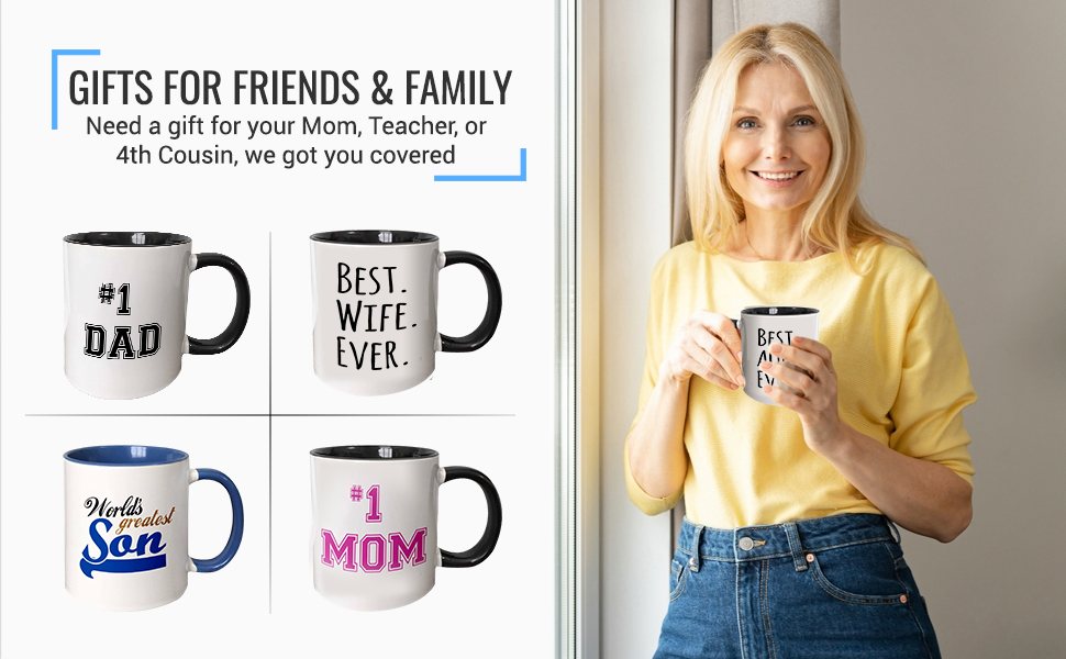 Novelty Mugs Gift for Mom, Gift for Dad, Gift for Teacher, Ceramic Mug, Gift for Teacher