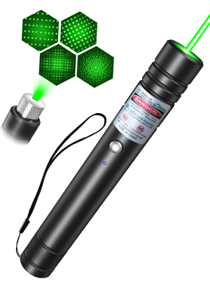 green flashlight