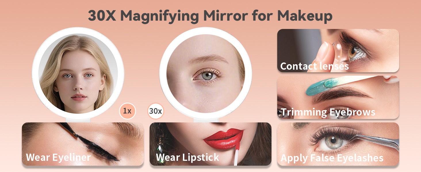 compact make mirror