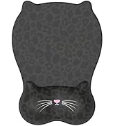 Gel Mouse Pad with Wrist Rest for Mouse Ergonomic Cat Mouse Wrist Rest Non-Slip Silicone Cute Mou...