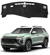 KEPHTH Dash Dashboard Cover for 2025 2026 Chevy Equinox Accessories Polyester Dash Board Mat Pad ...
