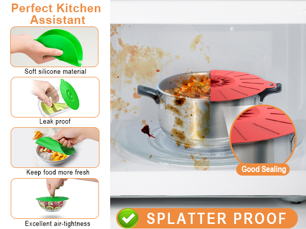 microwave splatter cover