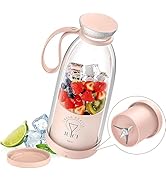 OTPEIR Portable Blender, 2400mAh Personal Size Blender with 6 Blades Type-C Rechargeable Juice Bl...