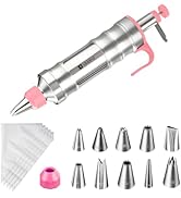 Dessert Decorating Syringe Set Icing Piping Kit Frosting Piping Kit Stainless Steels Cake Decorat...