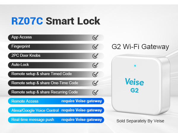 keyless entry door lock with handle