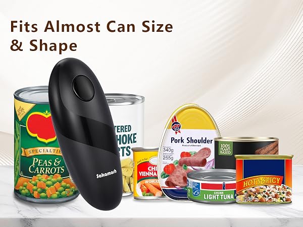 electric can opener for large cans