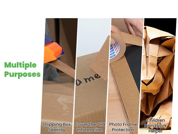 brown paper packing tape