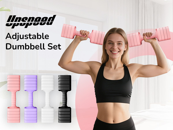 adjustable dumbbells set adjustable weight set set of 2 dumbbells women men