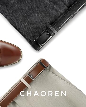 CHAOREN Click Belts for Men 2 Pack