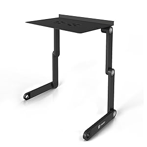 work from home essentials vertical standing laptop stand up desk adjustable height adjusting riser