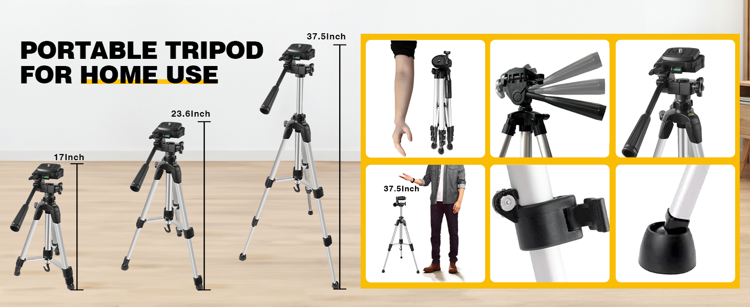 laser level with tripod