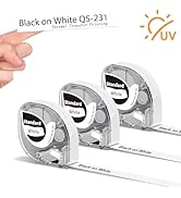 Goknu Label Maker Tape Compatible with DYMO Label Maker Refills LT-100H LT-100T LT-100T Plus and ...