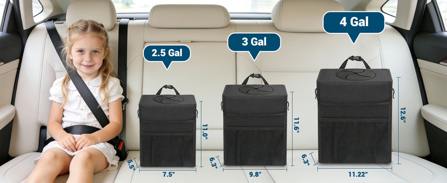Car Trash Can