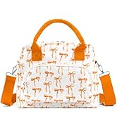 TESAFNG Lunch Box for Women Insulated Lunch Bag Cute Corduroy Lunch Tote Bags Lightweight Reusabl...