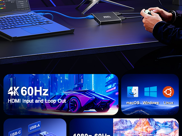 PORTTA HDMI Video Capture Card