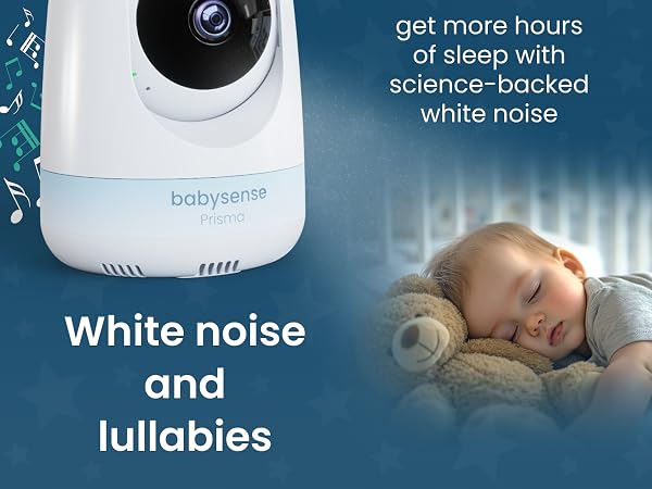 Babysense Video Baby Monitor White Noise & Lullabies