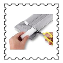 Cut the EPE foam to the size of your door width