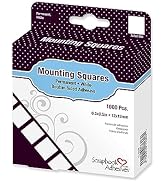 SCRAPBOOK ADHESIVES BY 3L Mounting Squares Permanent, White