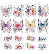 HonuGoGo Butterfly Party Decorations – 16 PCS 3D Butterfly Centerpieces Set, Spring Table Decorat...