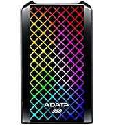 ADATA RGB SE900 1TB USB3.2 Gen2x2 Type-C Super Fast Transfer up to 2000MB/s Gaming and Personal E...