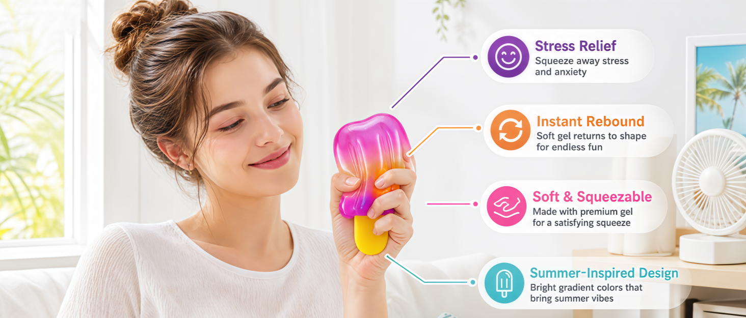 Ice Cream Squishy Toy