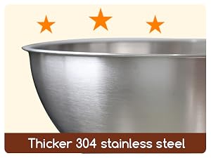 Thicker 304 stainless steel,rust-proof and corrosion-resistant